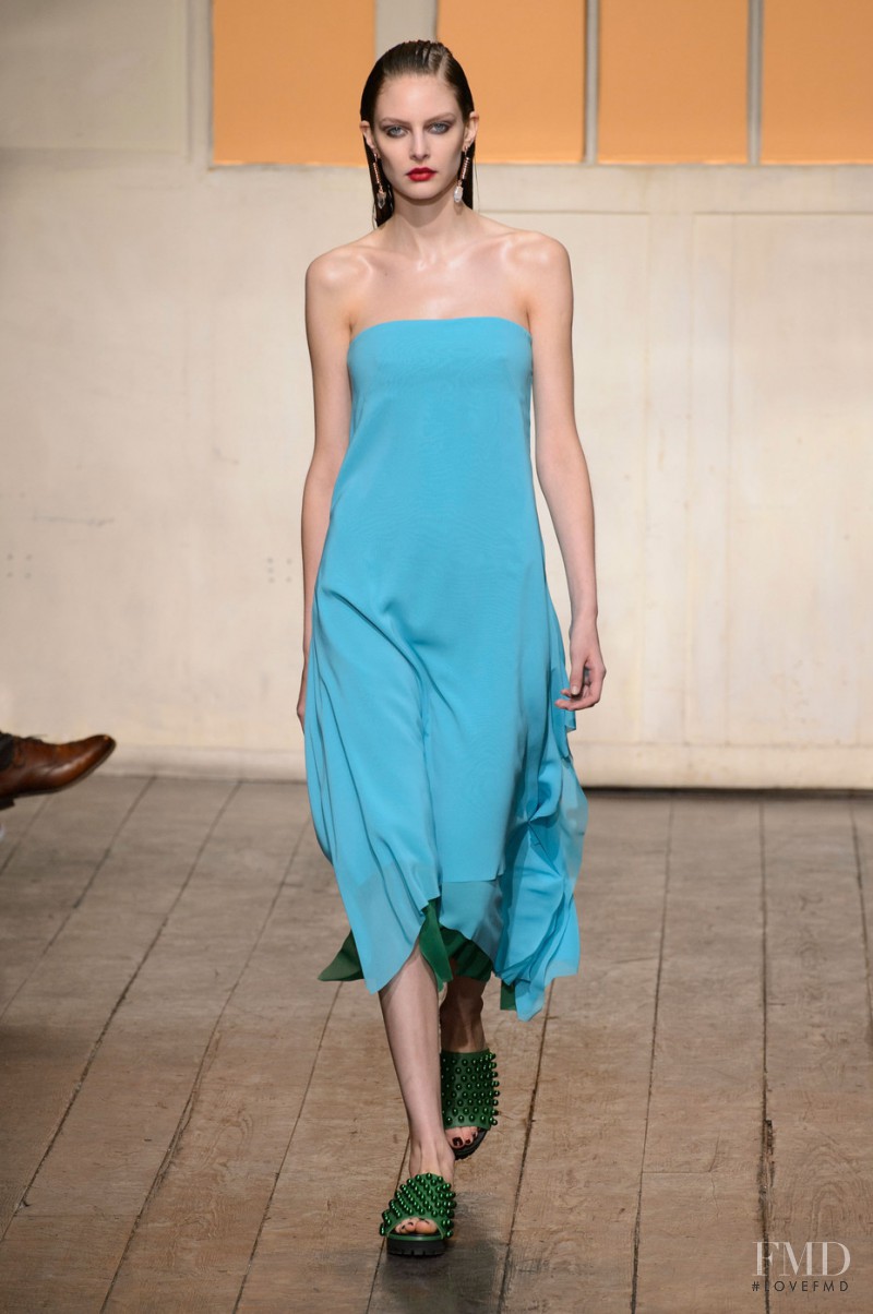 Cedric Charlier fashion show for Spring/Summer 2015