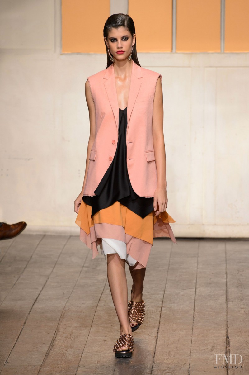 Cedric Charlier fashion show for Spring/Summer 2015