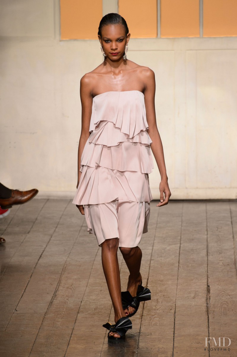 Cedric Charlier fashion show for Spring/Summer 2015