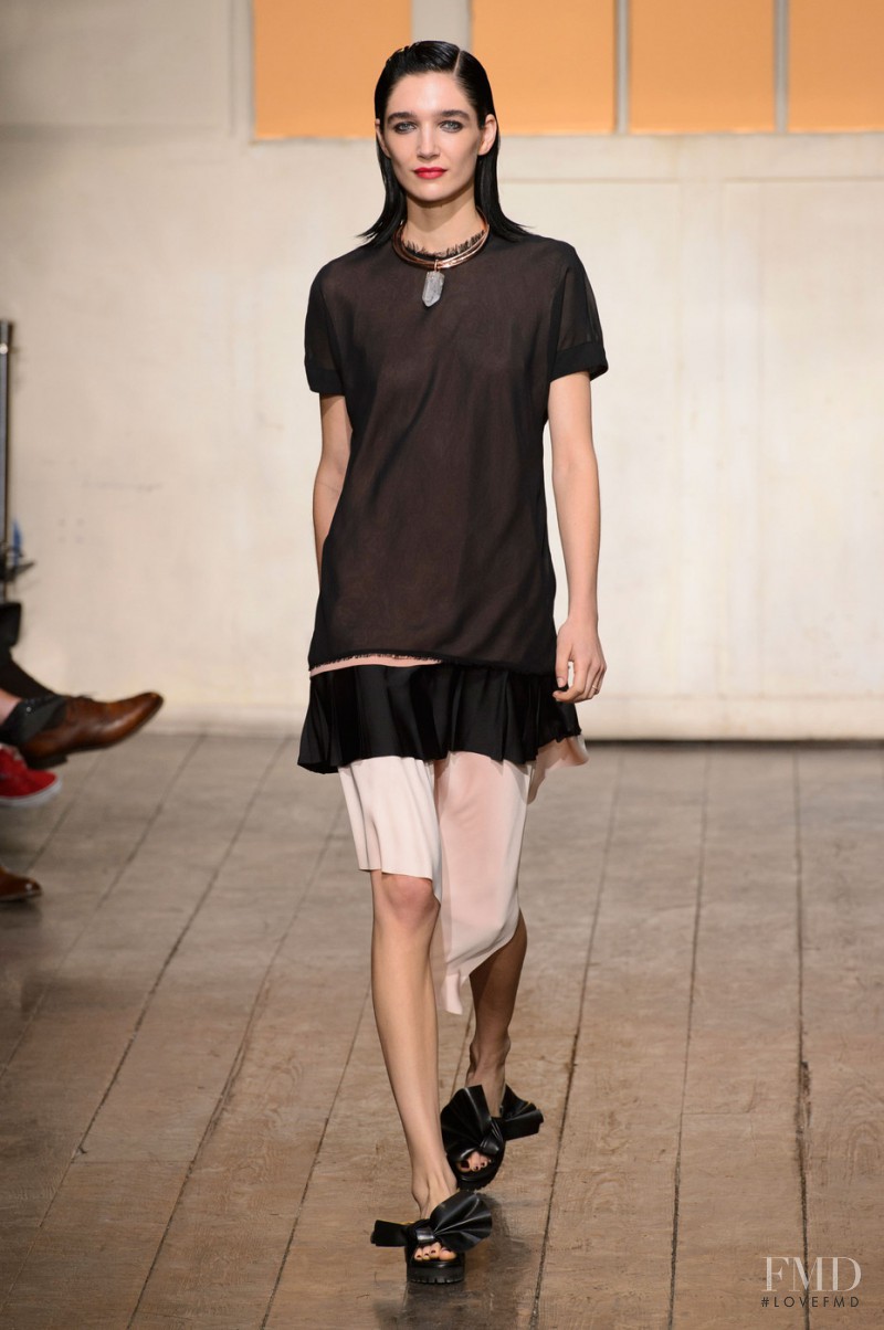 Cedric Charlier fashion show for Spring/Summer 2015