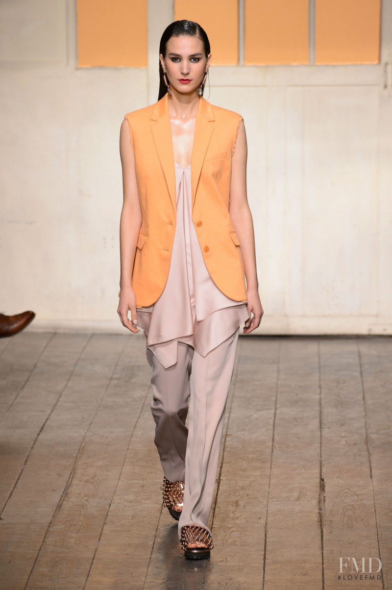 Cedric Charlier fashion show for Spring/Summer 2015