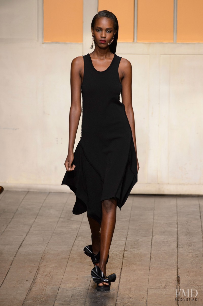 Cedric Charlier fashion show for Spring/Summer 2015